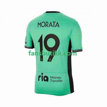 Fotballdrakt Atlético Madrid 2 Alvaro Morata 19 Tredjetrøye 2023-2024 Kortermet